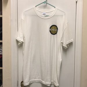 White T-shirt with Bohemio Rum logo